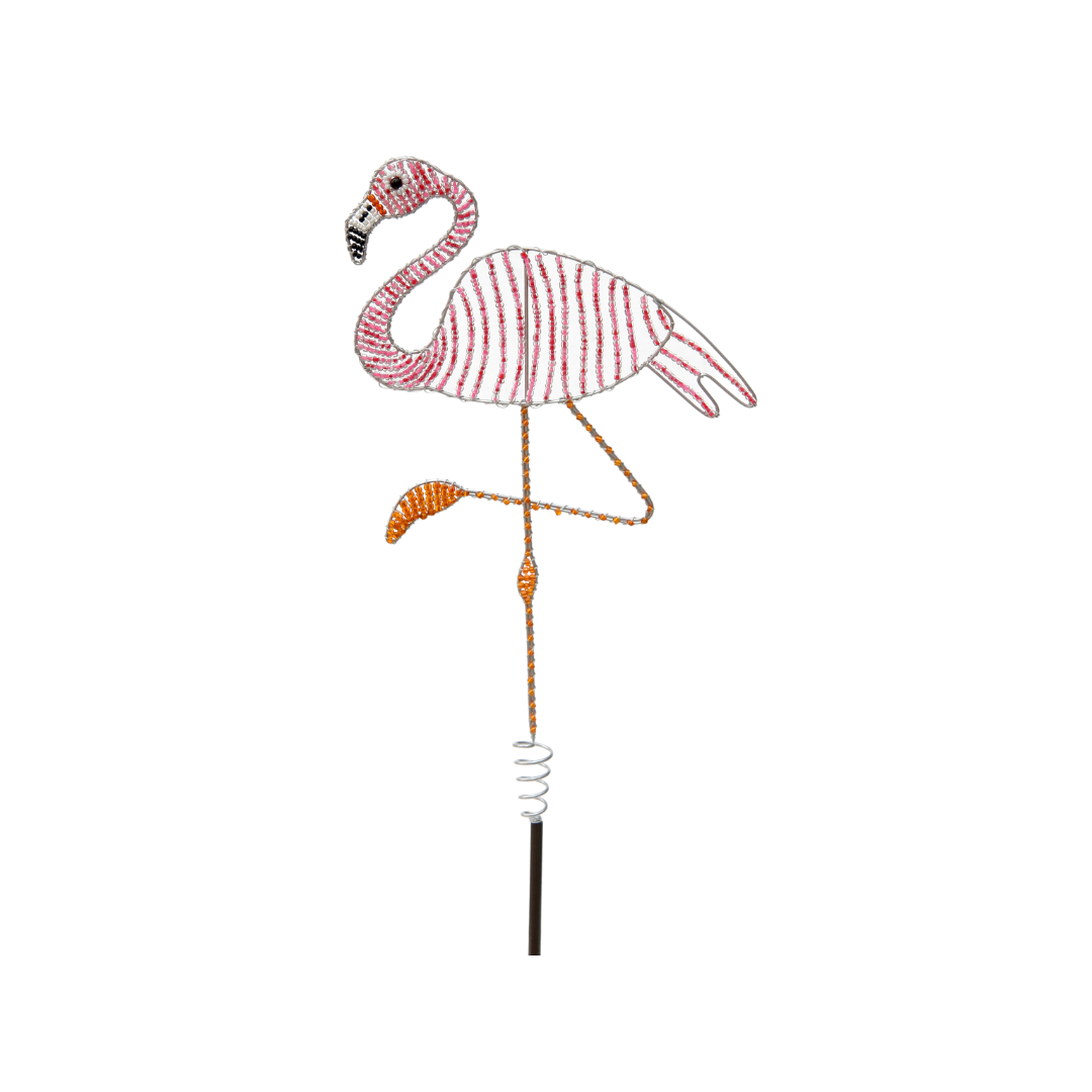 Flamingo Garden Stake, Asst (Set of 3)
