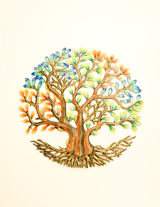 Painted Multicolor Tree