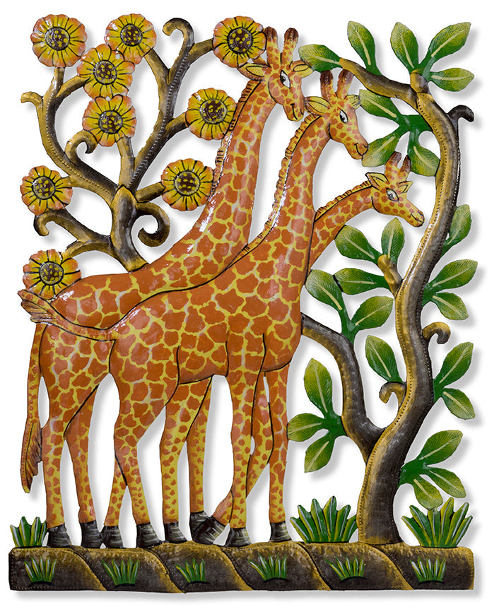 Painted Giraffe Tower
